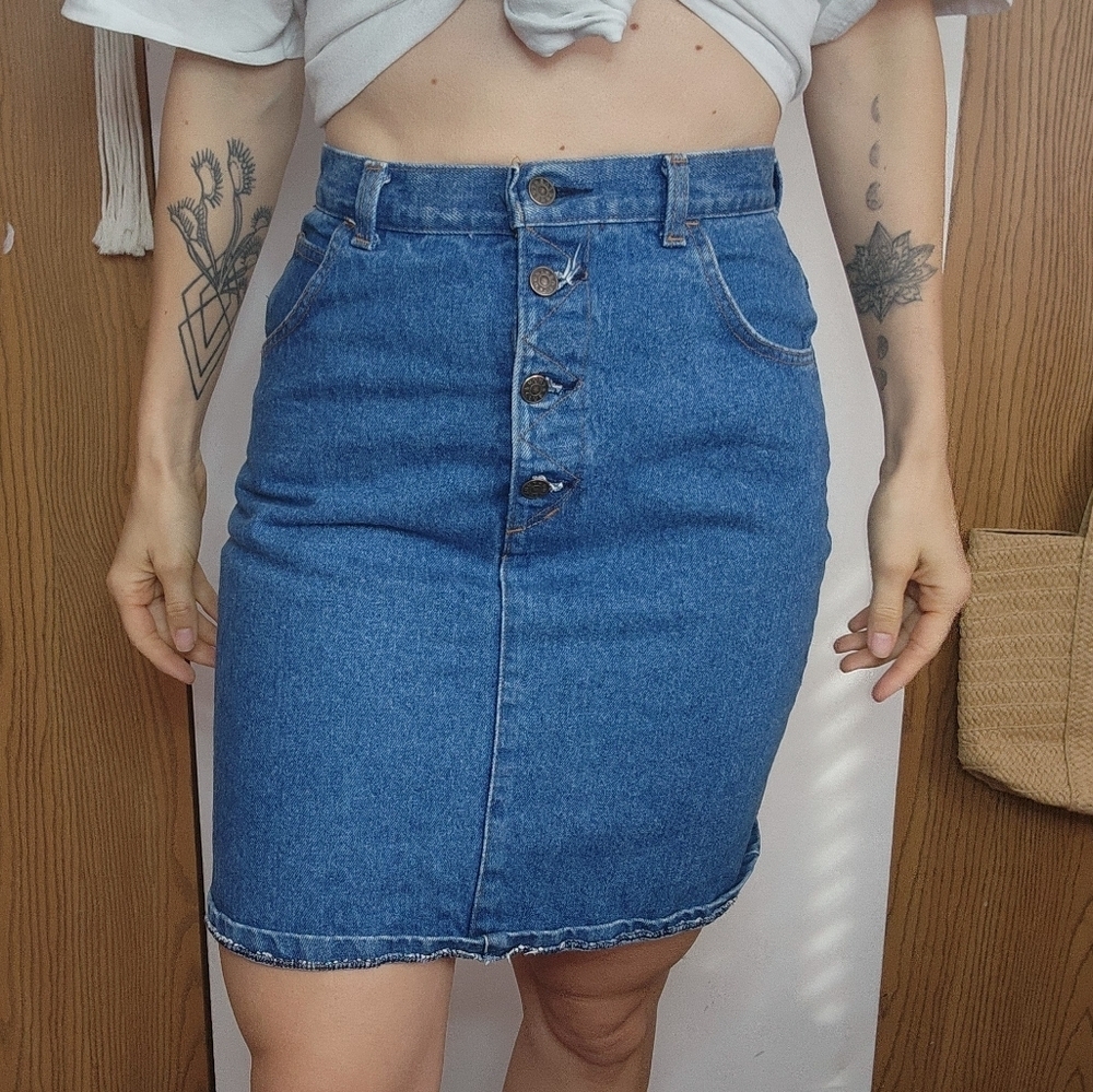 Hunt Club Denim Mini Skirt size 4